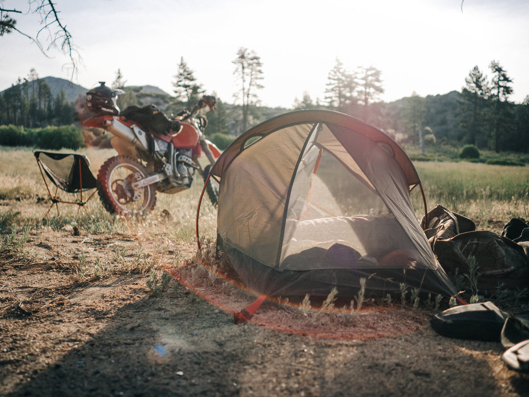Lone Rider MiniTent // WLF Moto Camping