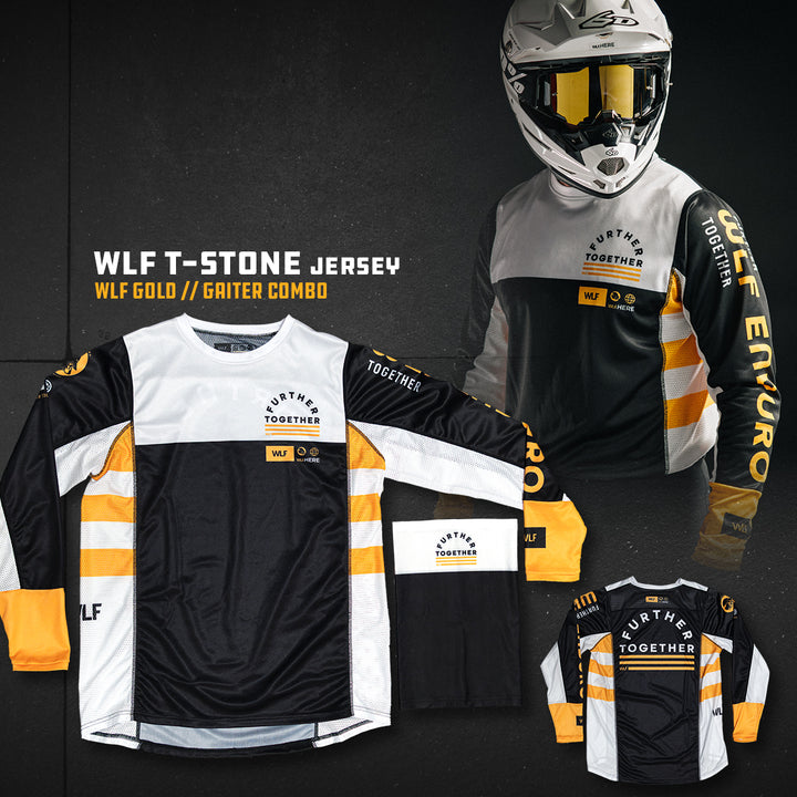 WLF T-Stone Jersey // Gaiter Combo