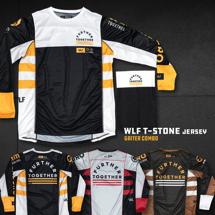 WLF T-Stone Jersey // Gaiter Combo
