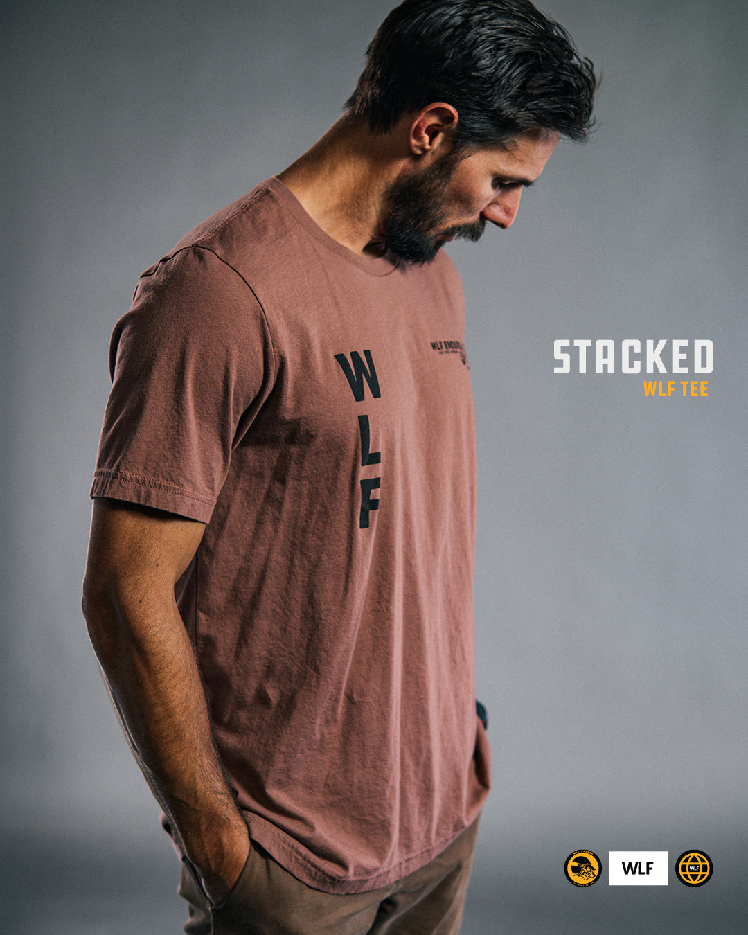 WLF STACKED Tee
