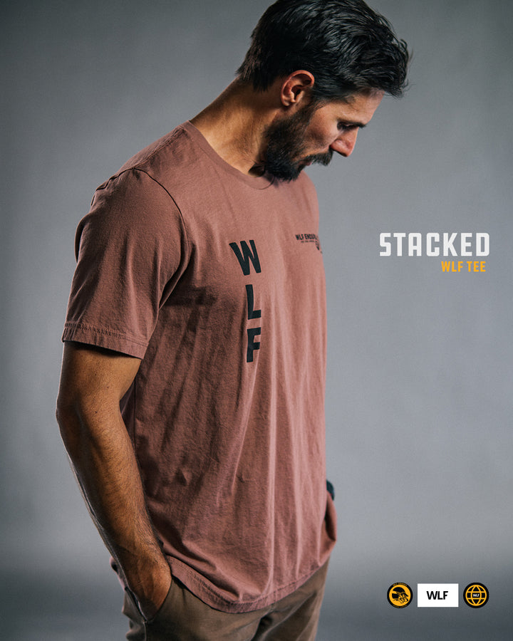 WLF STACKED Tee