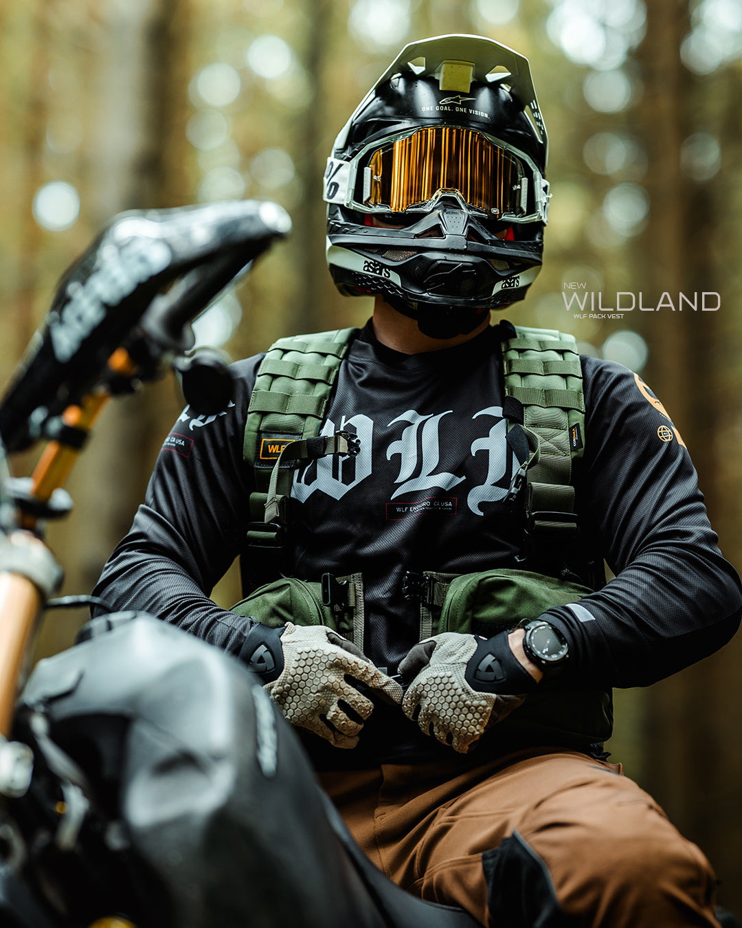 ENOF ftwill bag vest 黒 THE PACK VEST – WLF Enduro
