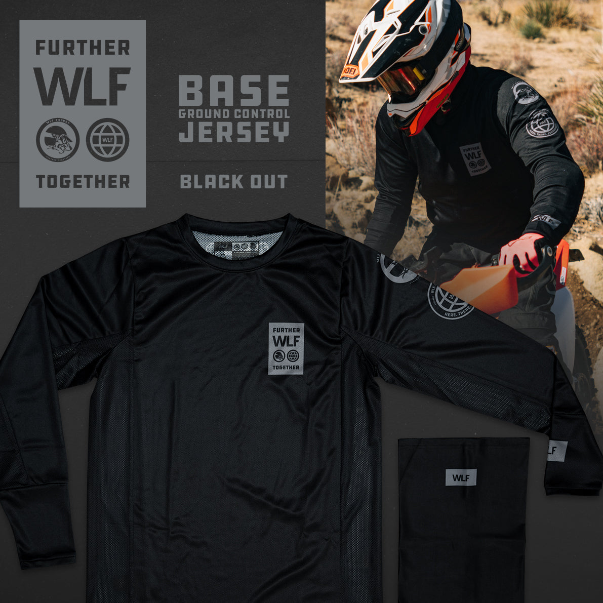 BASE - Ground Control Jersey // PM2 – WLF Enduro