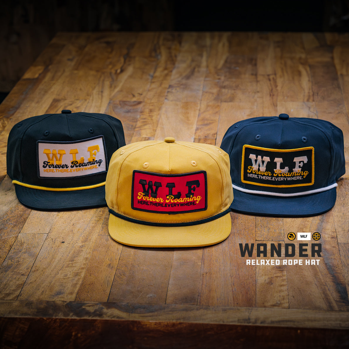 Wander / Relaxed Rope Cap β WLF Enduro