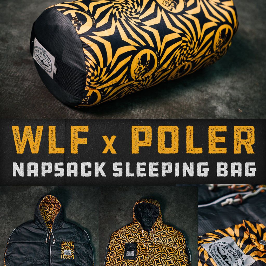 WLF x POLER Napsack Sleeping Bag – WLF Enduro